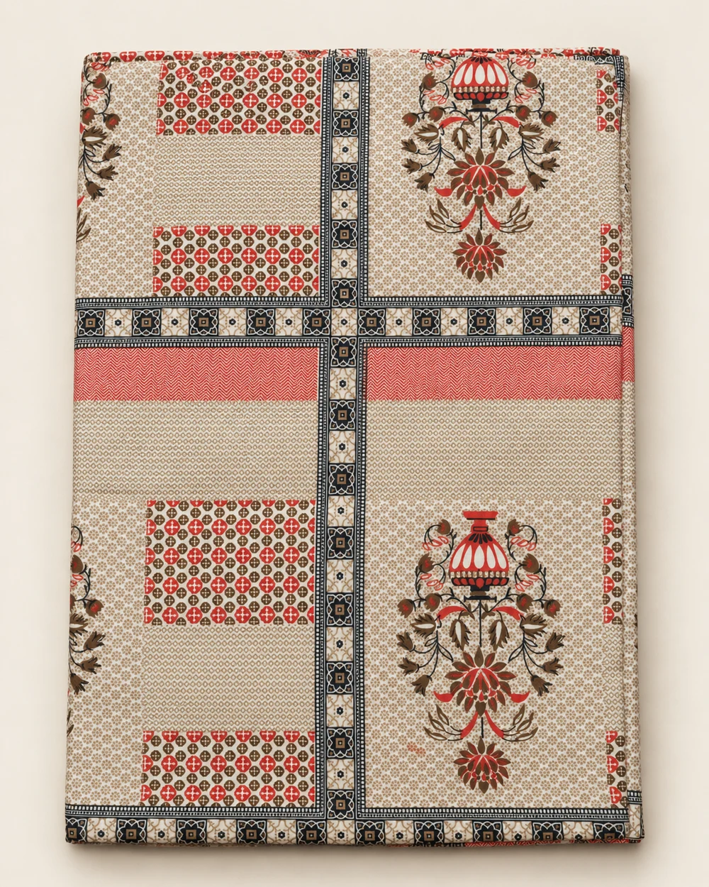 Heritage print double bedsheet
